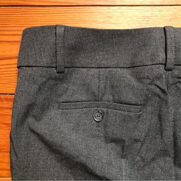 Loft Marisa Trouser Grey Flare Work Pants, EUC, 2 - Picture 10 of 13